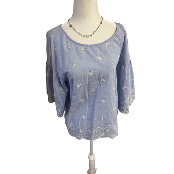 Sanctuary Floral Sanctuary Blouse - Size Large - Picture 2 of 8